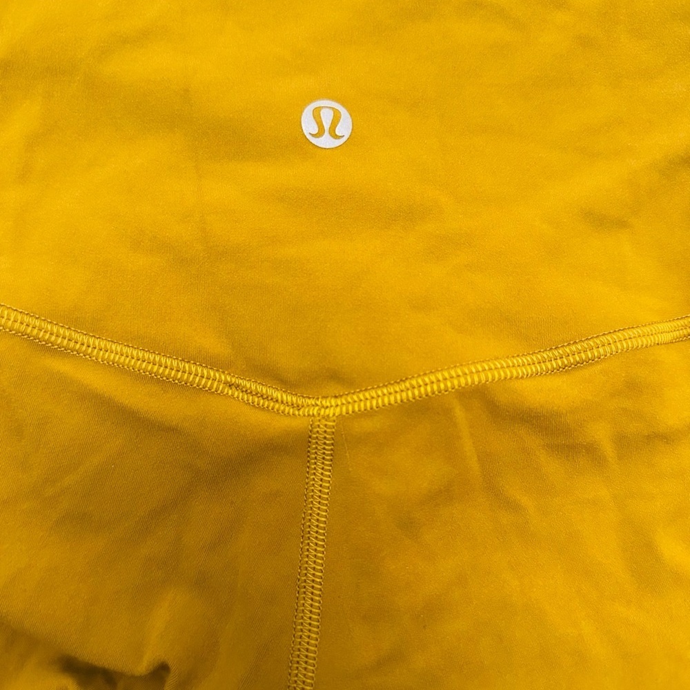 Lululemon Align High Rise Pant with Pockets 25" Gold Spice NWOT Women’s 6 - Picture 9 of 9